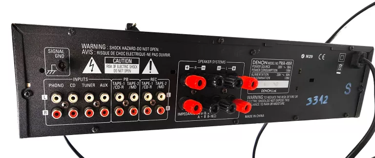 WZMACNIACZ ZINTEGROWANY DENON PMA-495R