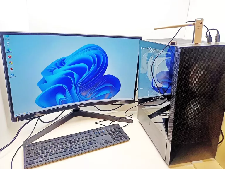 KOMPUTER CORE I5 RTX 3060TI MONITOR 27 CALI KOMPLET