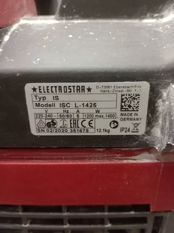 ODKURZACZ PRZEMYSŁOWY STARMIX ISC ARDL-1425