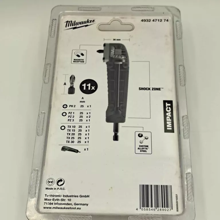 MILWAUKEE ADAPTER KĄTOWY UCHWYT DO WIERTARKI BITY