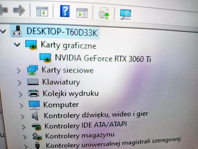 KOMPUTER CORE I5 RTX 3060TI MONITOR 27 CALI KOMPLET