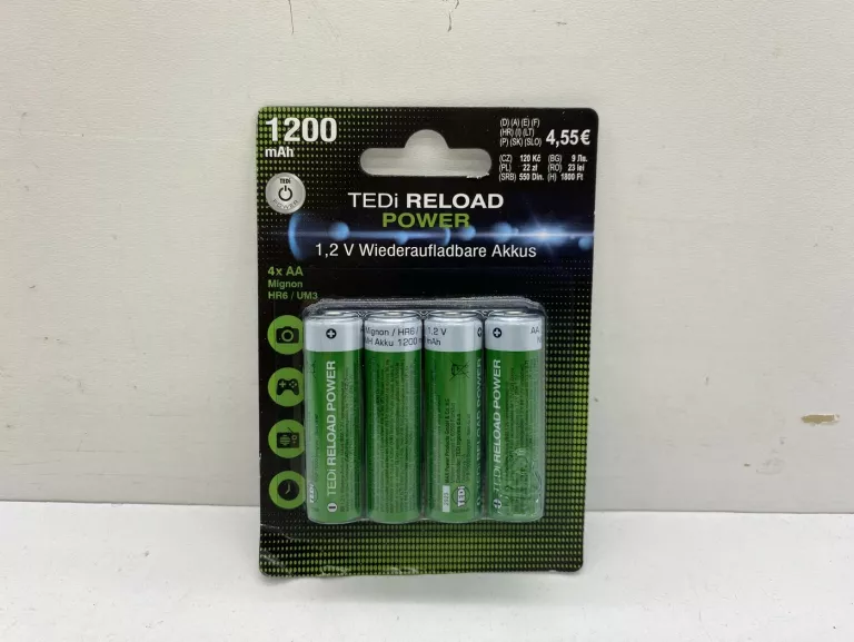 BATERIE 4X AA MIGNON HR6/ UM3 1200 MAH