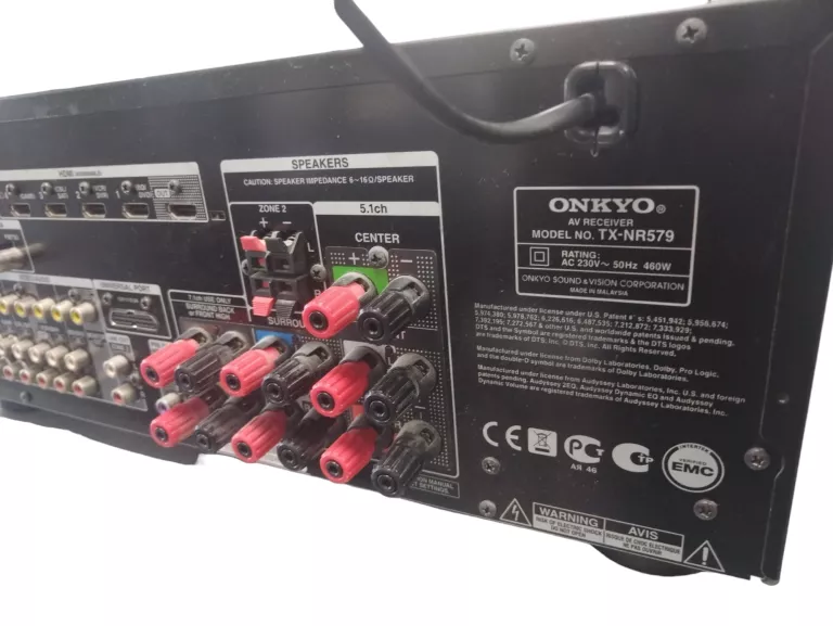 AMPLITUNER ONKYO TX-NR579