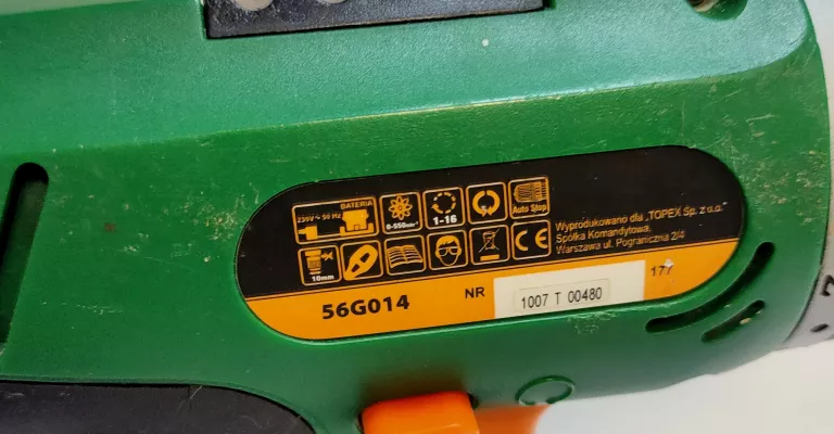 WKRĘTARKA TECFORM 14,4V 56G014