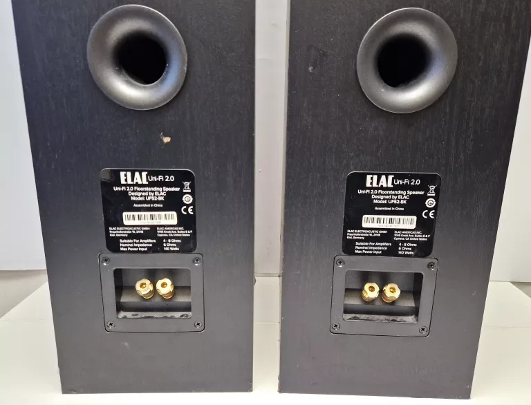 DWIE KOLUMNY ELAC UNI-FI 2.0 UF52-BK 140W 6-8OHM