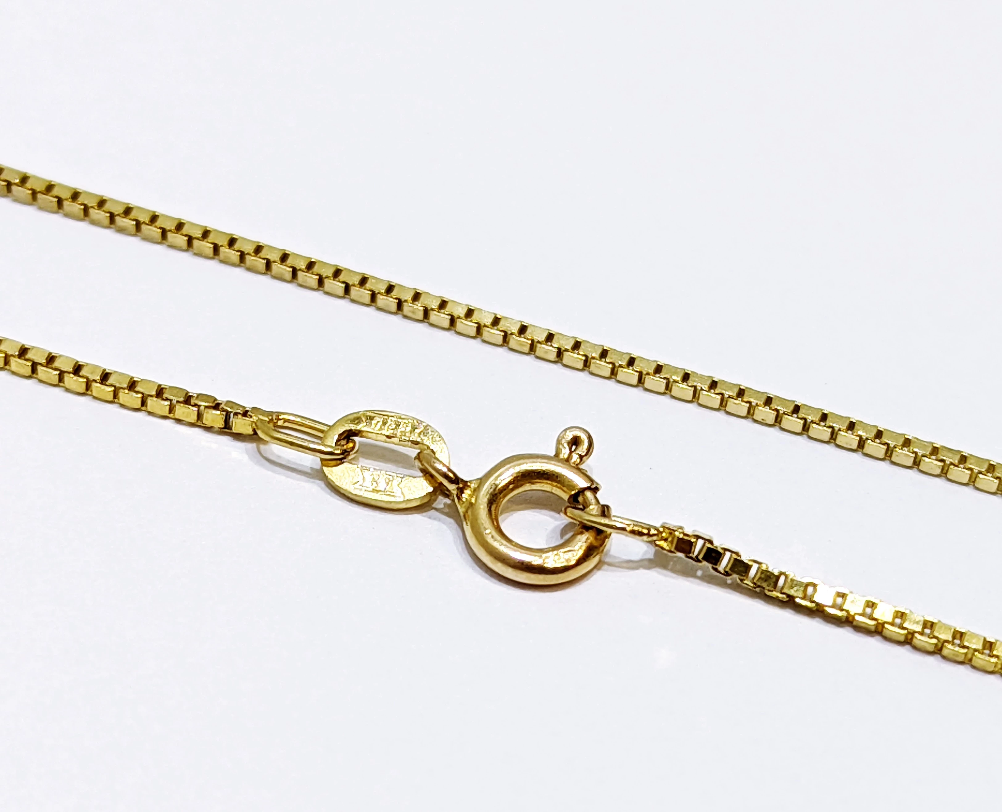 zloty-lancuszek-splot-kostka-585-dl60cm-stan-uzywany