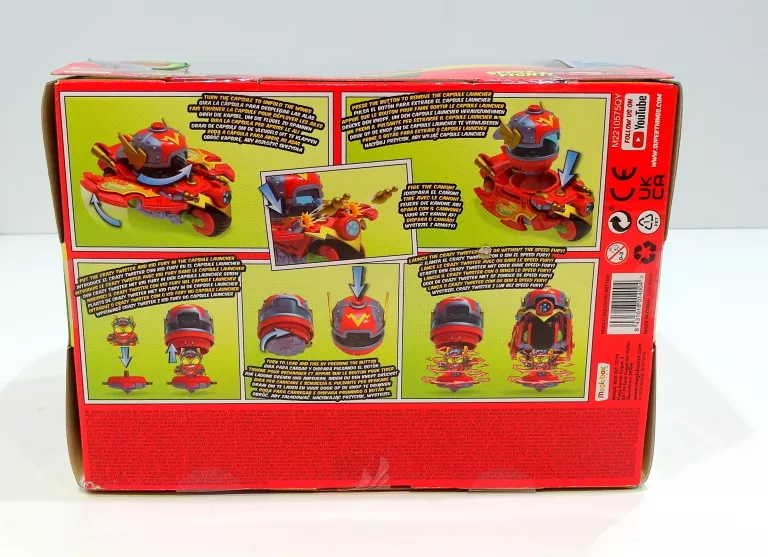 SUPER THINGS ZINGS SPEED FURY POJAZD FIGURKA KID