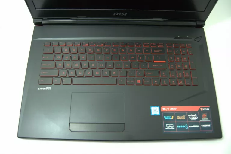 LAPTOP MSI GL73 8RC-218PL 17,3" I7 8/1TB GTX 1050