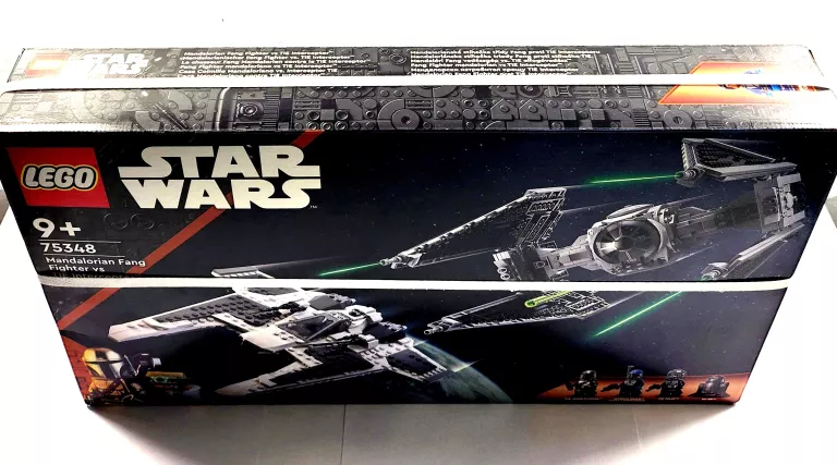 LEGO STAR WARS 75348 MANDALORIAŃSKI MYŚLIWIEC FANG FIGHTER KONTRA TIE INTE