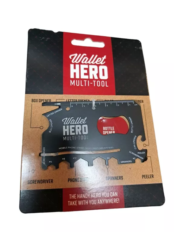 WALLET HERO MULTI TOOL