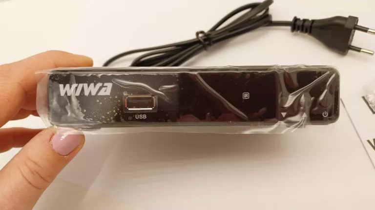 TUNER DEKODER TV WIWA H.265 LITE DVB-T2