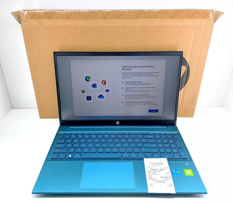 LAPTOP HP PAVILION 15-EG0449NW KOMPLET GWARANCJA