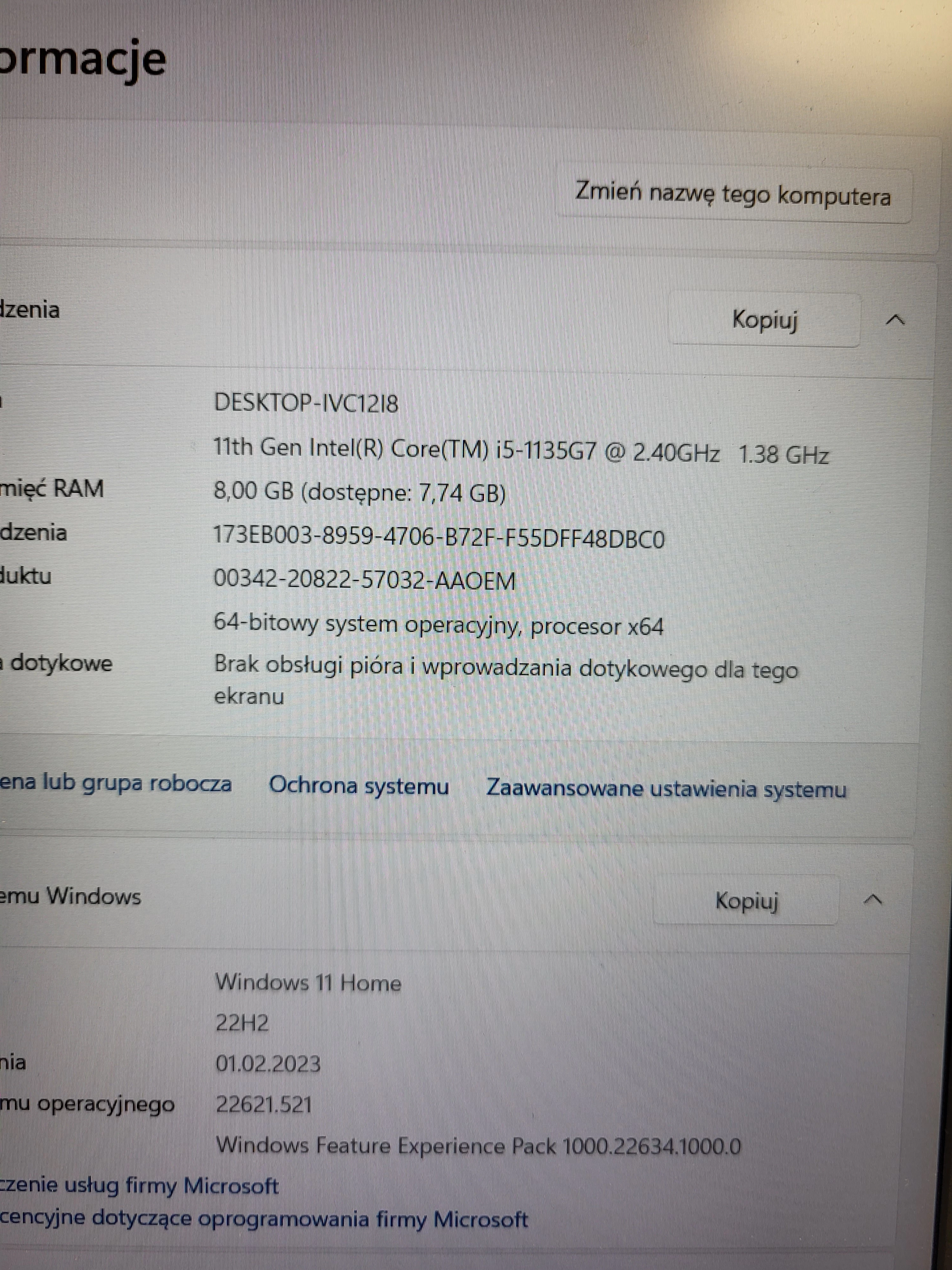 laptop-dell-latitude-3520-i5-11th8ram256ssd-stan-uzywany