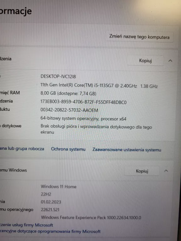 laptop-dell-latitude-3520-i5-11th8ram256ssd-stan-uzywany
