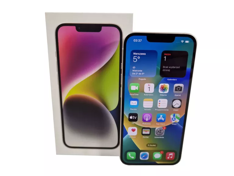 APPLE IPHONE 14 STARLIGHT 128 GB 6,1' GW APPLE