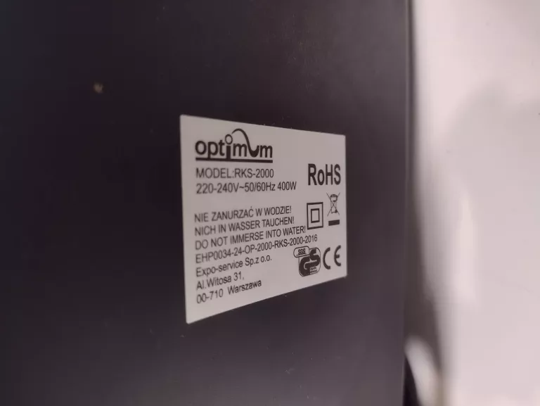 SOKOWIRÓWKA OPTIMUM RKS-2000 KOMPLET