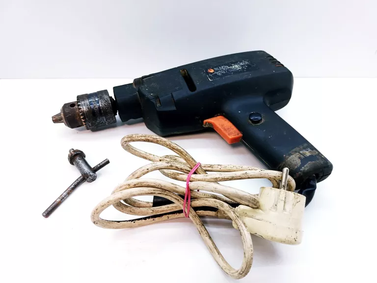 WIERTARKA BLACK & DECKER BD142 500W + KLUCZYK