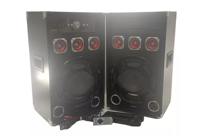 AKTYWNE KOLUMNY GŁOŚNIKI DJ-220K SUF INTEX