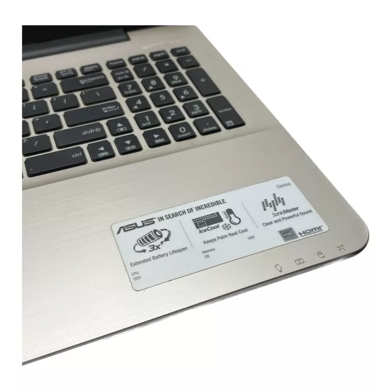 LAPTOP ASUS F555L I5-2410U/8GB CZYTAJ OPIS
