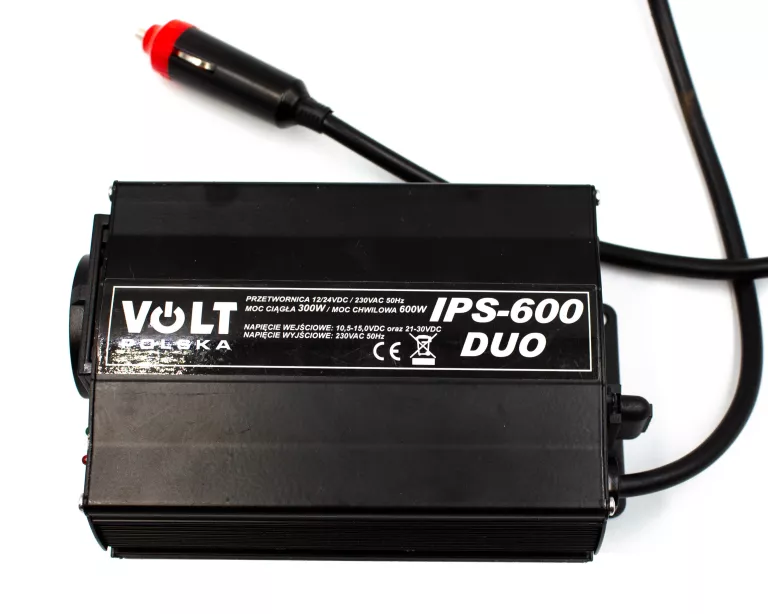 PRZETWORNICA VOLT POLSKA IPS-600 DUO 12/24V