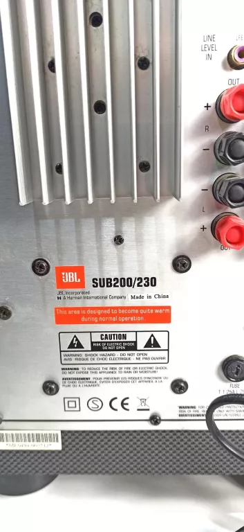 ZESTAW JBL SCS200.5/230 SUB 200/230 + 5 GŁOŚNIKÓW