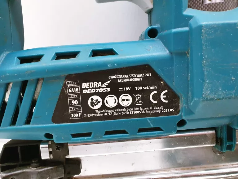 gwozdziarka-akumulatorowa-dedra-ded7053-lad-stan-uzywany