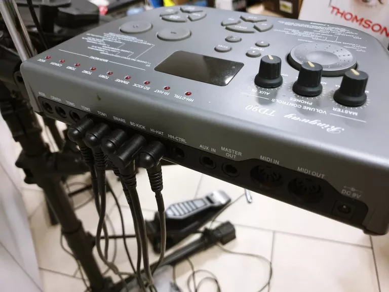 PERKUSJA ELEKTRONICZNA RINGWAY TD-90[NIEKOMPLETNY
