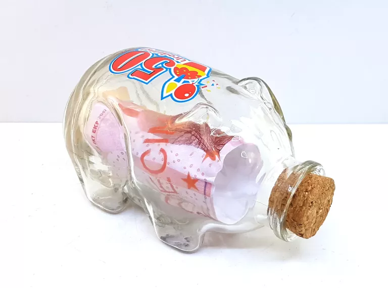 ŚMIESZNE SKARBONKI NA PREZENT 50 LAT URODZINY