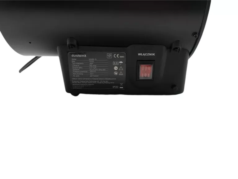 NAGRZEWNICA GAZOWA DURATERM NGDR-10 KOMPLET
