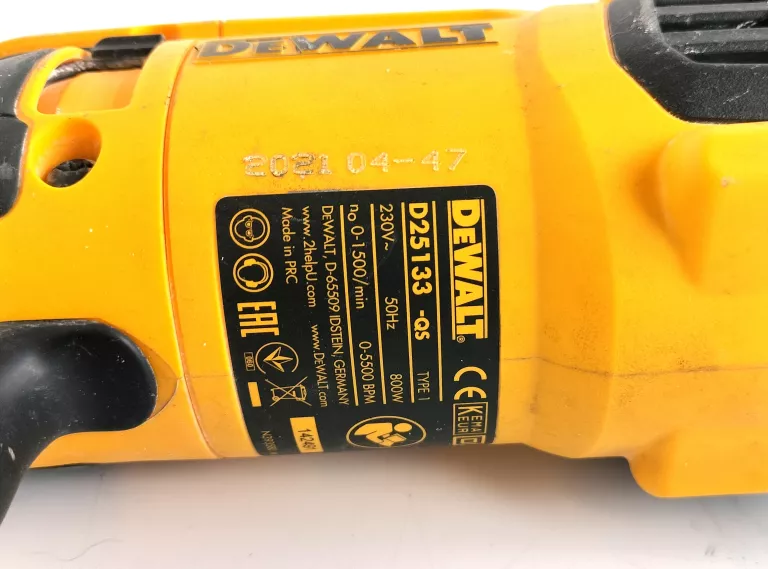 MŁOTOWIERTARKA DEWALT D25133K + WALIZKA | Młotowiertarki | Loombard.pl