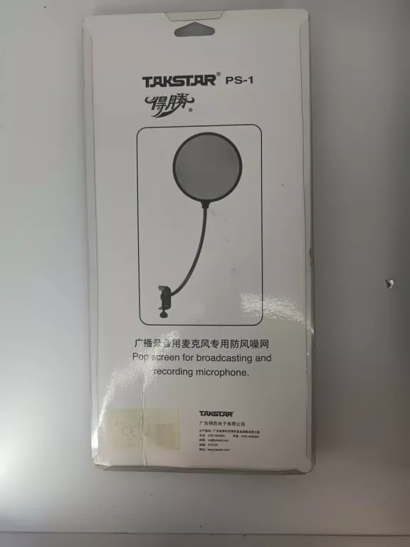 TAKSTAR PS-1 POP FILTR MIKROFONOWY