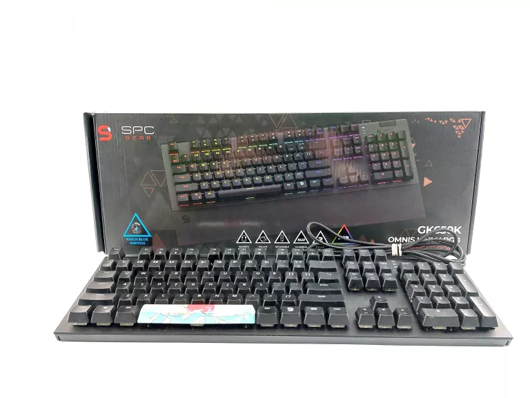 WYPASIONA KLAWIATURA GAMINGOWA SPC GEAR GK650K