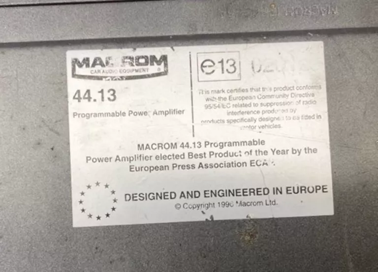 ZESTAW! WZMACNIACZ KENWOOD KAC6202/MACROOM 44.13 Wzmacniacze