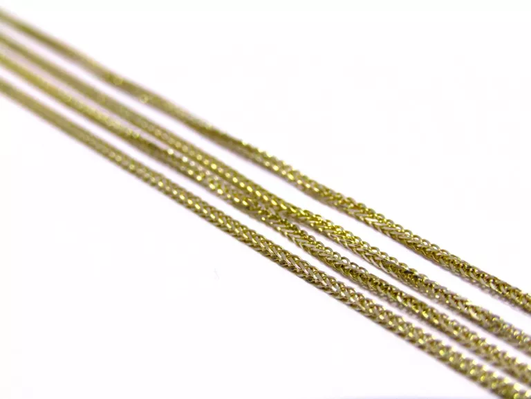 PIĘKNY ZŁOTY ŁAŃCUSZEK 585 49CM