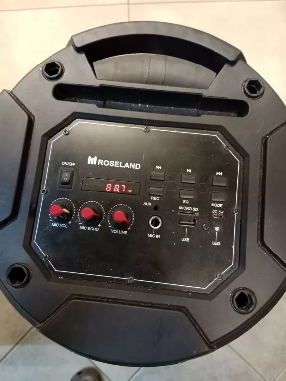 GŁOŚNIK BLUETOOTH ROSELAND BOOMER