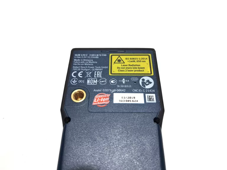 DALMIERZ BOSCH GLM 120 C BLUETOOTH + ZASILACZ