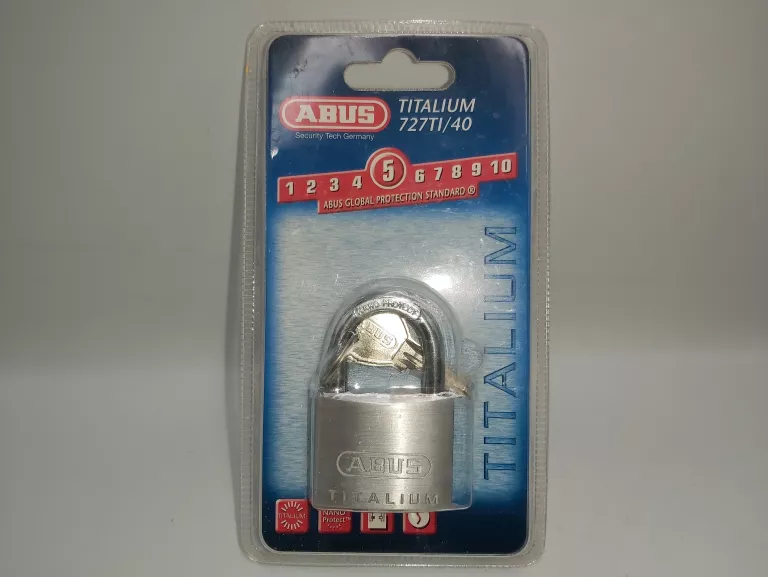 KŁÓDKA ABUS TITALIUM 727 20MM 2 X KLUCZ