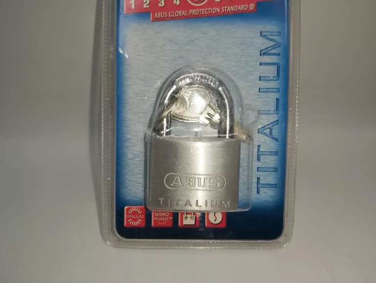 KŁÓDKA ABUS TITALIUM 727 20MM 2 X KLUCZ