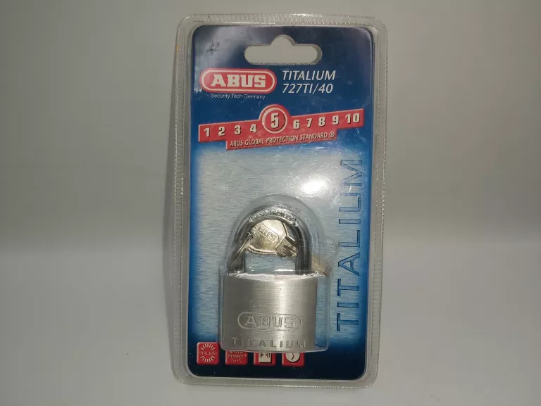 KŁÓDKA ABUS TITALIUM 727 20MM 2 X KLUCZ