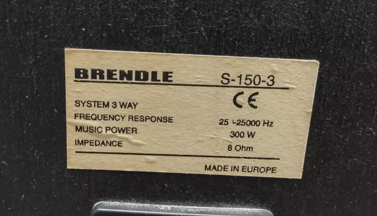 KOLUMNY GŁOŚNIKOWE SUPERSOUND S-150