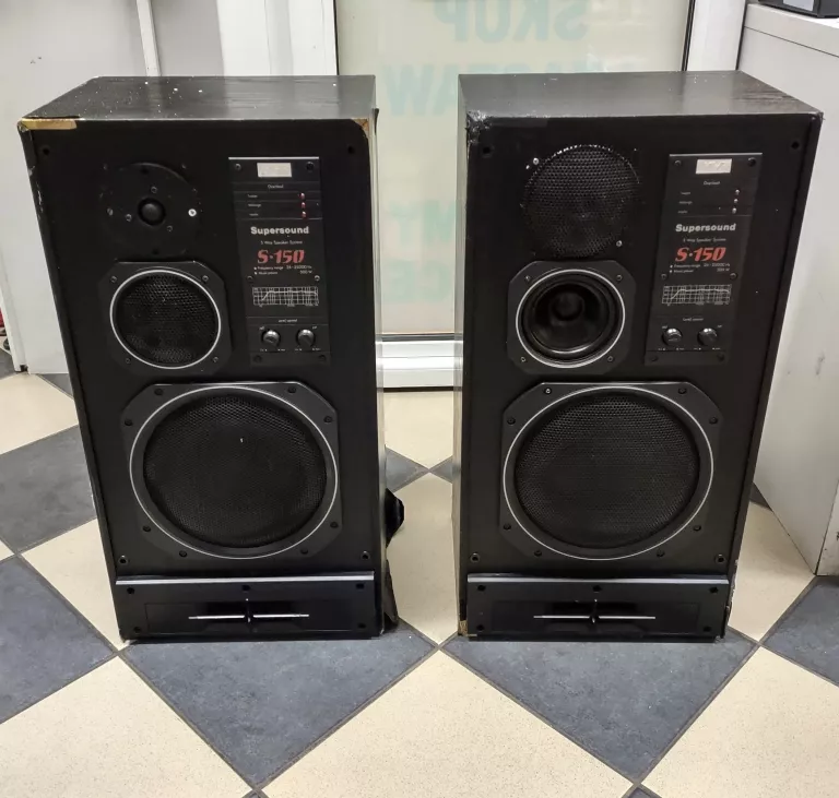 KOLUMNY GŁOŚNIKOWE SUPERSOUND S-150