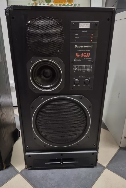 KOLUMNY GŁOŚNIKOWE SUPERSOUND S-150