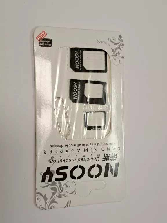 ADAPTERY NOOSY ADAPTER KARTA SIM MICROSIM NANOSIM