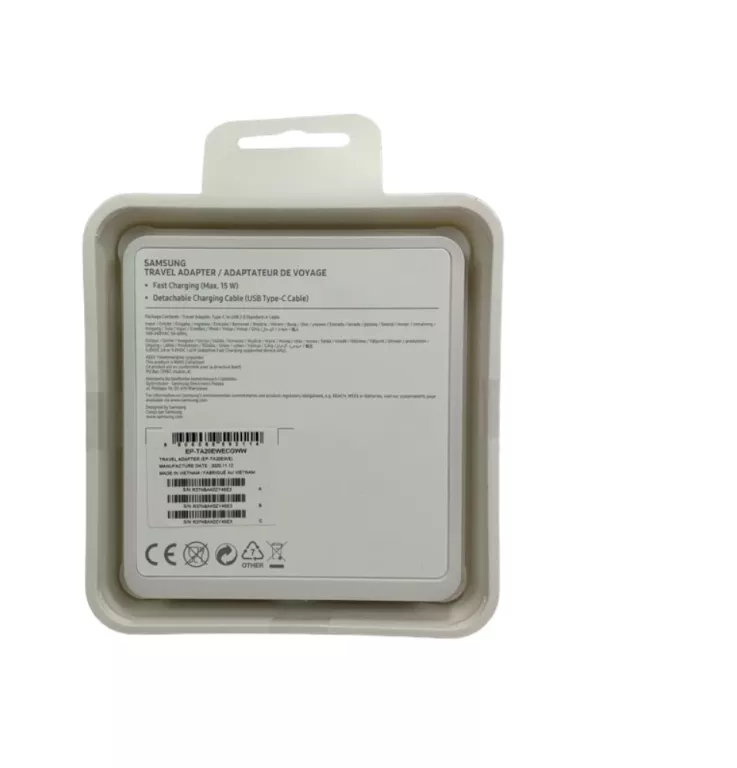 ŁADOWARKA SAMSUNG FAST CHARGE 15W TYP-C