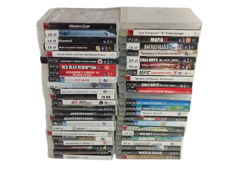 KONSOLA PS3 SLIM 320 GB 48 GIER PADY