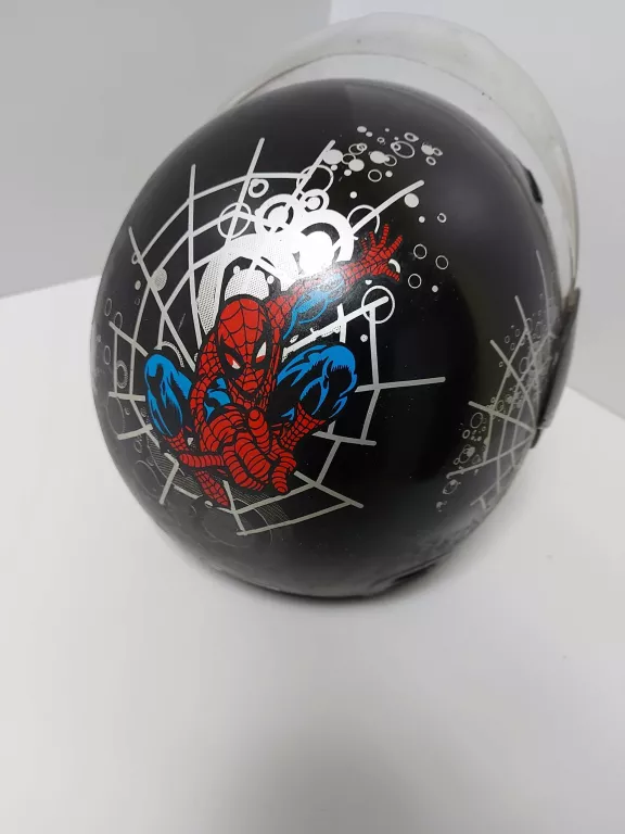 KASK MOTOCYKLOWY DZIECIĘCY SPIDERMAN