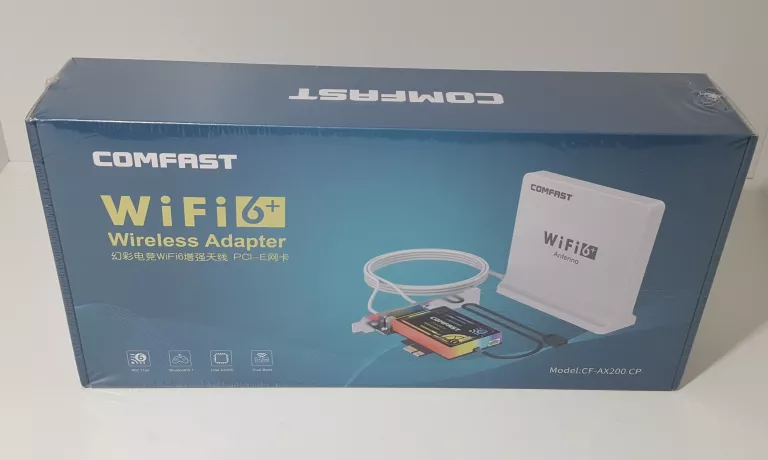 KARTA SIECIOWA COMFAST WIFI6+ CF-AX200 CP KOMPLET