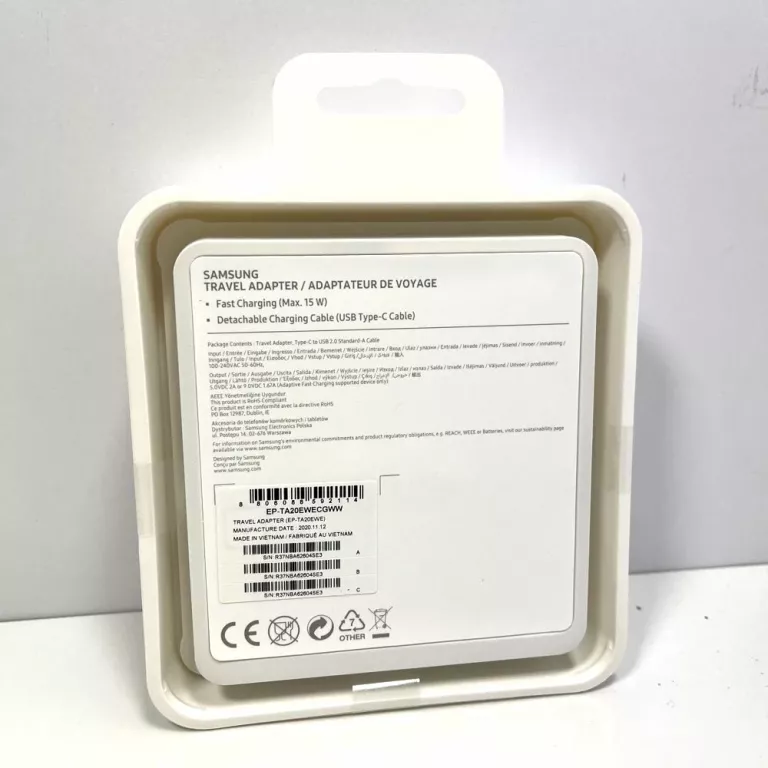 ŁADOWARKA SAMSUNG FAST CHARGE 15W TYP-C