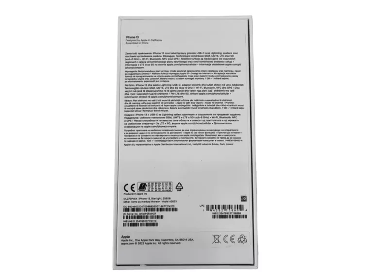 TELEFON IPHONE 13 256GB KOMPLET !