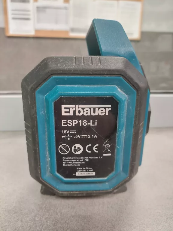 GŁOŚNIK AKUMULATOROWY ERBAUER ESP 18-LI